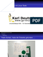 Disaster Recovery mit Linux Tools (16. November 2006)