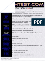 Dual Boot NT & RedHat 7 Tutorial