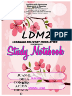 Study Notebook Template