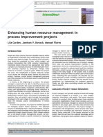 Enhancing Human Resource Management in Process Improvement Projects