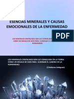 Esencias Minerales y Causas Emocionales de La Enfermedad