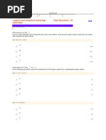 Tech Mahindra March2011 Logical and Analytical Reasoning 3