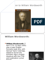 Introduction To William Wordsworth