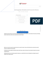 Design of Rectangular Reinforced Concrete Beam