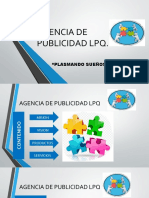 Agencia publicidad LPQ sueños impresión