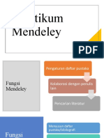 Praktikum Mendeley