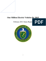 One Million Electric Vehicles by 2015: February 2011 Status Report