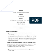 Manejador de programas de oficina: Factores psicosociales y riesgos laborales