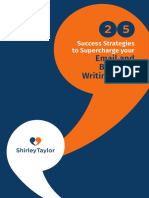 25 Success Strategies-Email Business Writing-Shirley Taylor