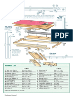 Fold Down Outfeed Table