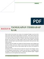 Bagian D Tanggapan Terhadap Kak