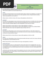 Compatibility Matrix - 11 - 11 - 2020