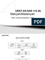 Tahfidz Al-Ahad Surat An-Nas 114