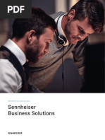 Sennheiser Business Solutions - 2019 - Brochure - EN