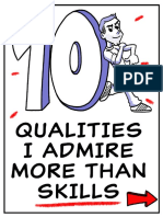 10 Qualities I Admire More Than Skills