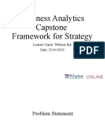 Business Analytics Capstone Project Template