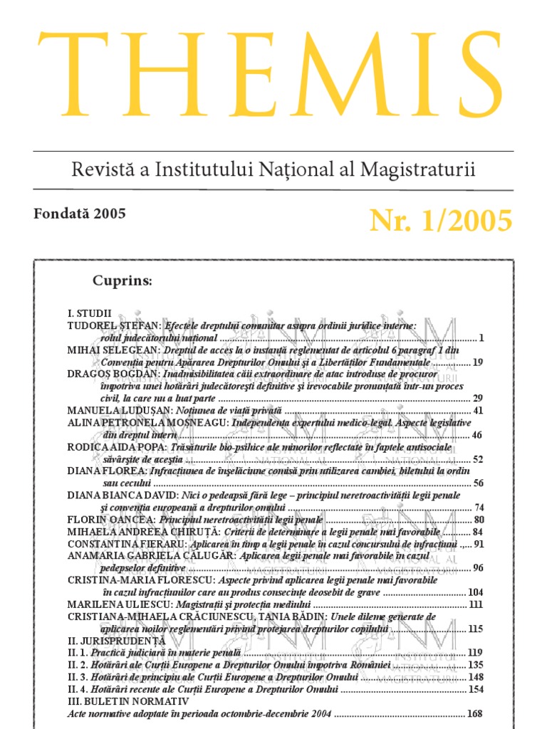 Themis nr.1 | PDF