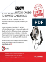 Did You Know: Uninspected Hand Tools Can Lead To Unwanted Consequences