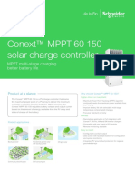 Conext™ MPPT 60 150 Solar Charge Controller: MPPT Multi-Stage Charging, Better Battery Life