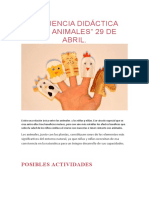 Secuencioa Animales