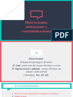 Histerectomía: indicaciones, contraindicaciones y complicaciones