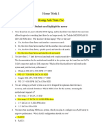 Home Work 1 Hoang Anh Tuan Cao: Students Need Highlight The Answer