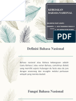 Kebijakan Bahasa Nasional