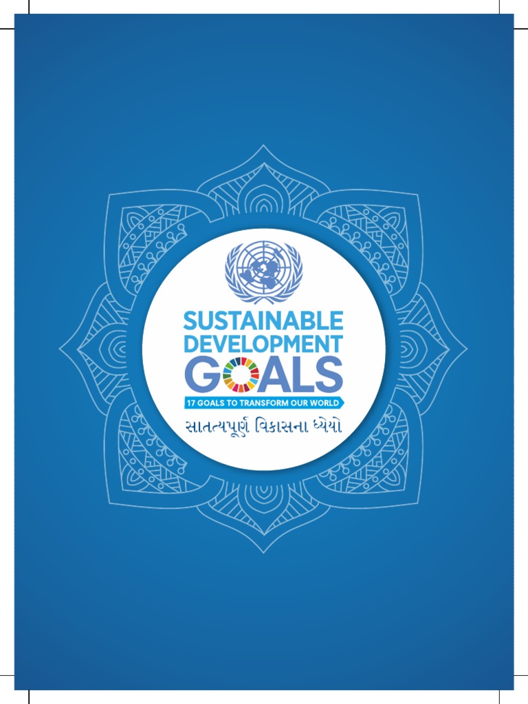 Gujarati SDG Booklet 25jan18 PDF Sustainability Nature