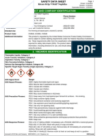 Product and Company Identification: 01/04/2016 Revision: 01/04/2016 Printed