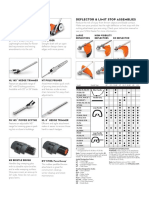 Deflector & Limit Stop Assemblies: BF Mini-Cultivator Fcs Edger