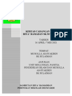 Kertas Cadangan Ihya Ramadhan 2021