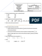 Institucion Educativa San Jose Omaris Silva Bastidas Rúbrica de Evaluacion Area: Matematicas Grado 9.T