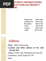 Download Investment Opportunities in Cold Storage Project Report by gajureddy SN51098080 doc pdf
