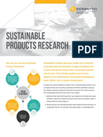 Sustainable Products Research