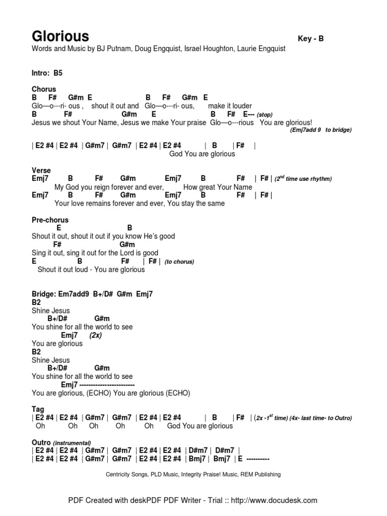 Glorious B PDF | PDF