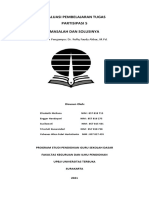 Tugas Partisipasi 5 - Masalah Dan Solusinya - Yohanes - 857817435