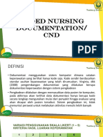 Coded Nursing Documentation/ CND: Tradition of Excellence Tradition of Excellence