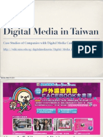 Digital Media in Taiwan Case Study