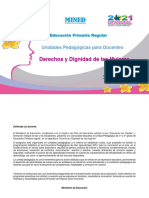 Segunda Unidad 3 y 4 de Primaria Derechos y Dignidad de Las Mujeres