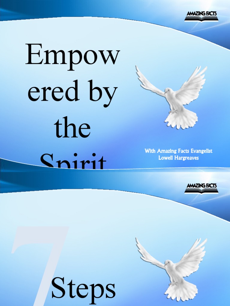 Steps to Receive the Holy Spirit | PDF | Prayer | Holy Spirit