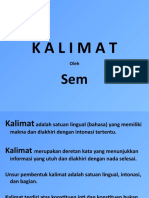 Pertemuan 6. Kalimat Efektif