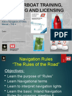 Rules of The Road and ATONS