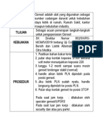 PENGERTIAN Genset