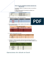 PDF Ejercicios de Excel Operaciones Suma Resta Multiplicacion y Divisiondoc