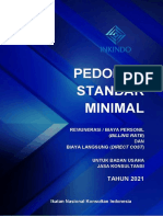 Pedoman Standar Minimal Tahun 2021