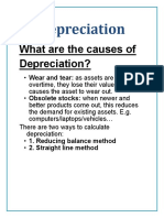 What Are The Causes of Depreciation?