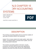 Inventory and Fixed Asset Accounting Systems