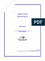 Magnetic Particle (Standard Report) : Authorized by