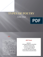Types-of-Poetry in English
