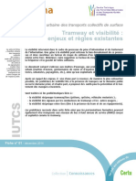 Cerema Fiche 1 - Tramway et visibilité
